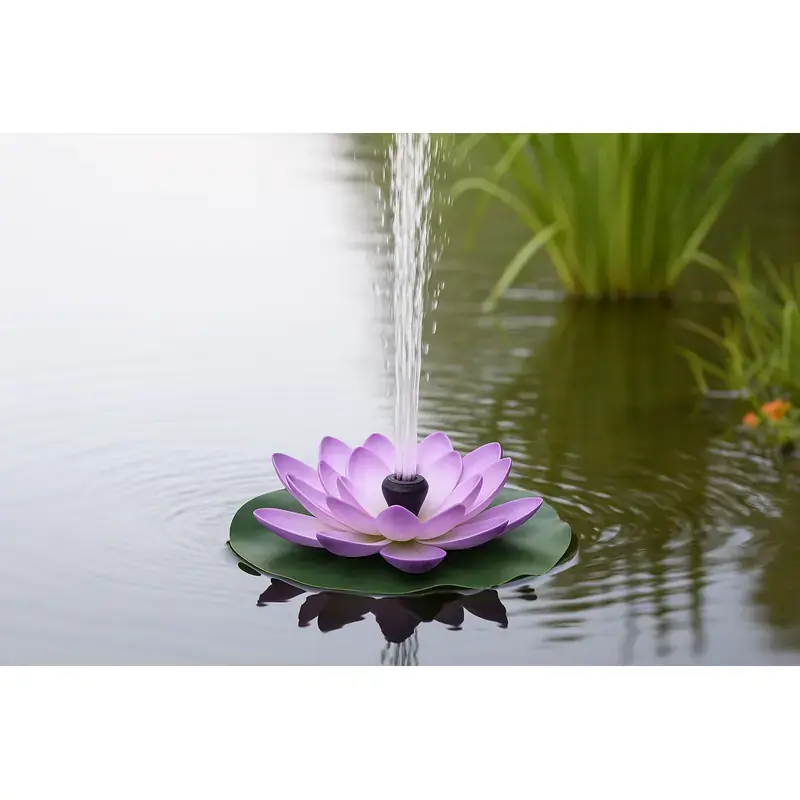 Solarna Fontana Sa Lotosom 1 Solarna fontana sa lotosom