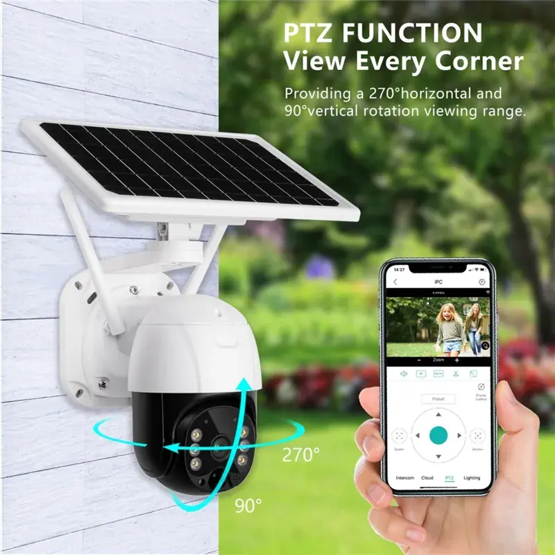 Solarna ptz kamera