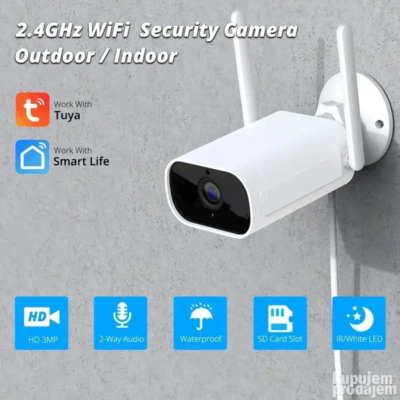 Spoljna Ip Wifi Kamera 1 Spoljna ip wifi kamera