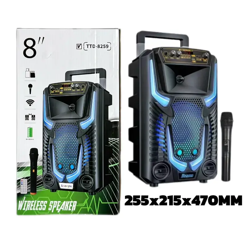 Karaoke Bluetooth Zvucnik 1 Karaoke bluetooth zvučnik
