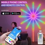 Rgb led vatromet traka